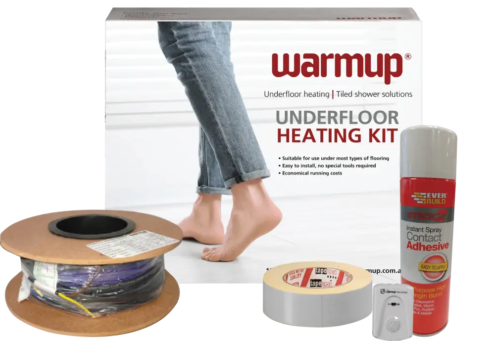 undertile heating kit